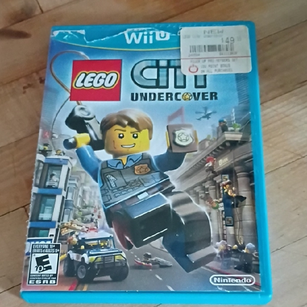 LEGO City Undercover Wii U Game - Blue and Multicolor